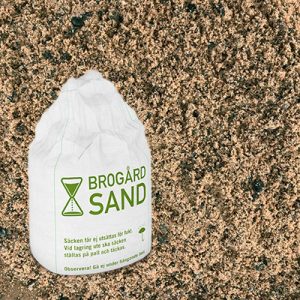 Gjutgrus i storsäck