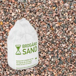 Natursingel 2-4 mm i storsäck