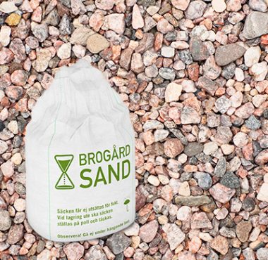 Natursingel 4-8 mm i storsäck